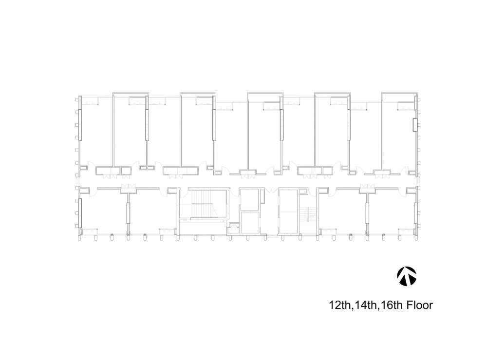 23层Arbour酒店和住宅楼设计丨戈者设计-28