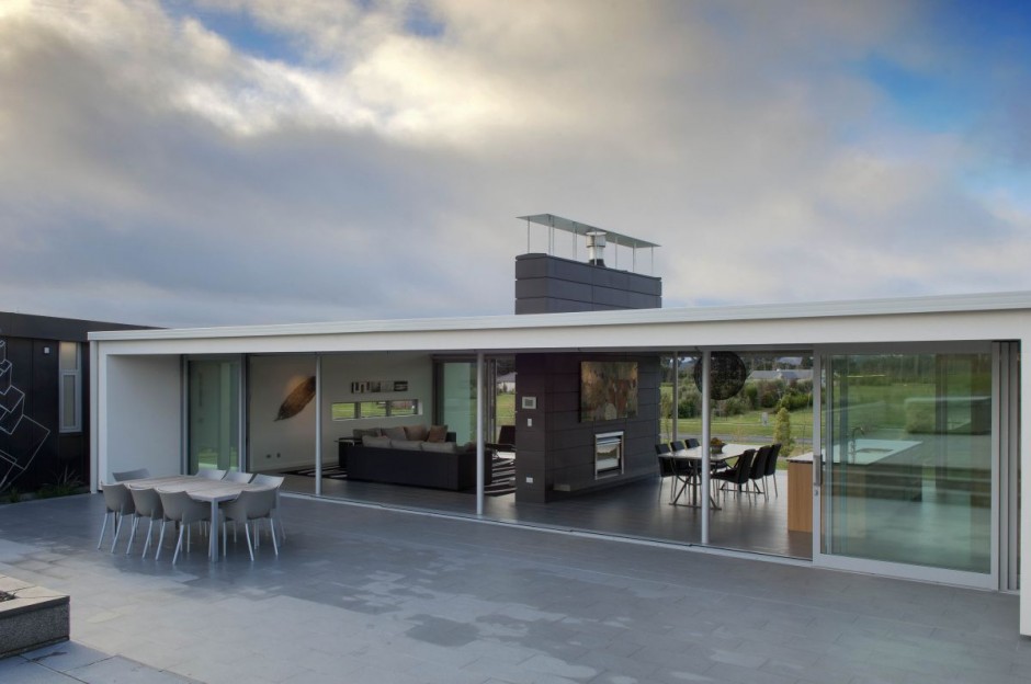 豪华别墅 现代风格简约 新西兰Dixon现代别墅-12