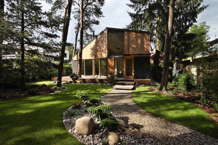 捷克 Klánovice 地区松树林中的工作室-22