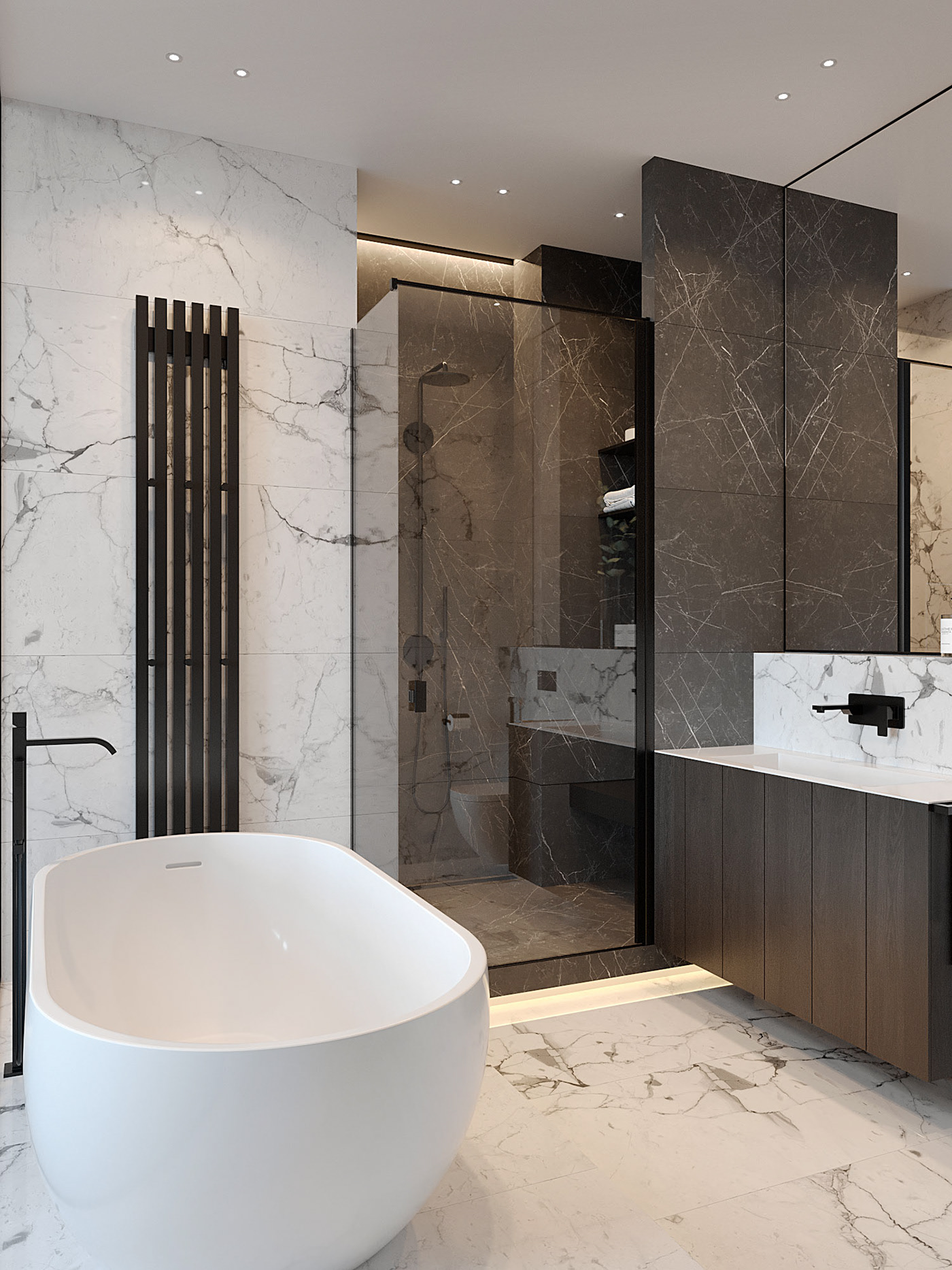 148㎡住宅设计 打造宁静和谐的居住空间-17