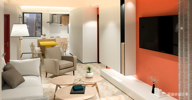 18万元二居96平米装修案例·佘山记忆丨中国上海-15