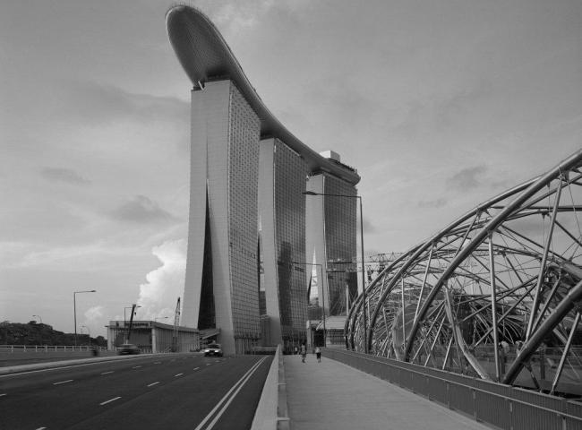 新加坡滨海湾金沙酒店丨建筑师莫舍·萨夫迪,Aedas  新加坡-25