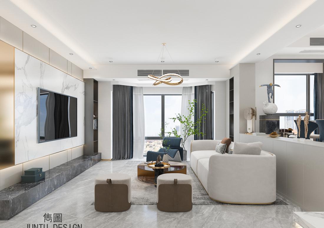 现代轻奢风打造阳光快乐儿童宅-0