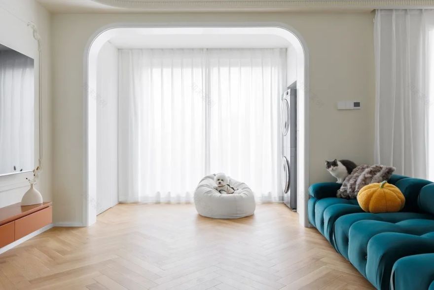 厦门 100m²轻法式浪漫美宅丨中国厦门丨再构设计-41