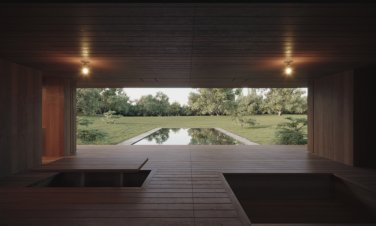 日内瓦冥想亭 | 极简禅意空间-3