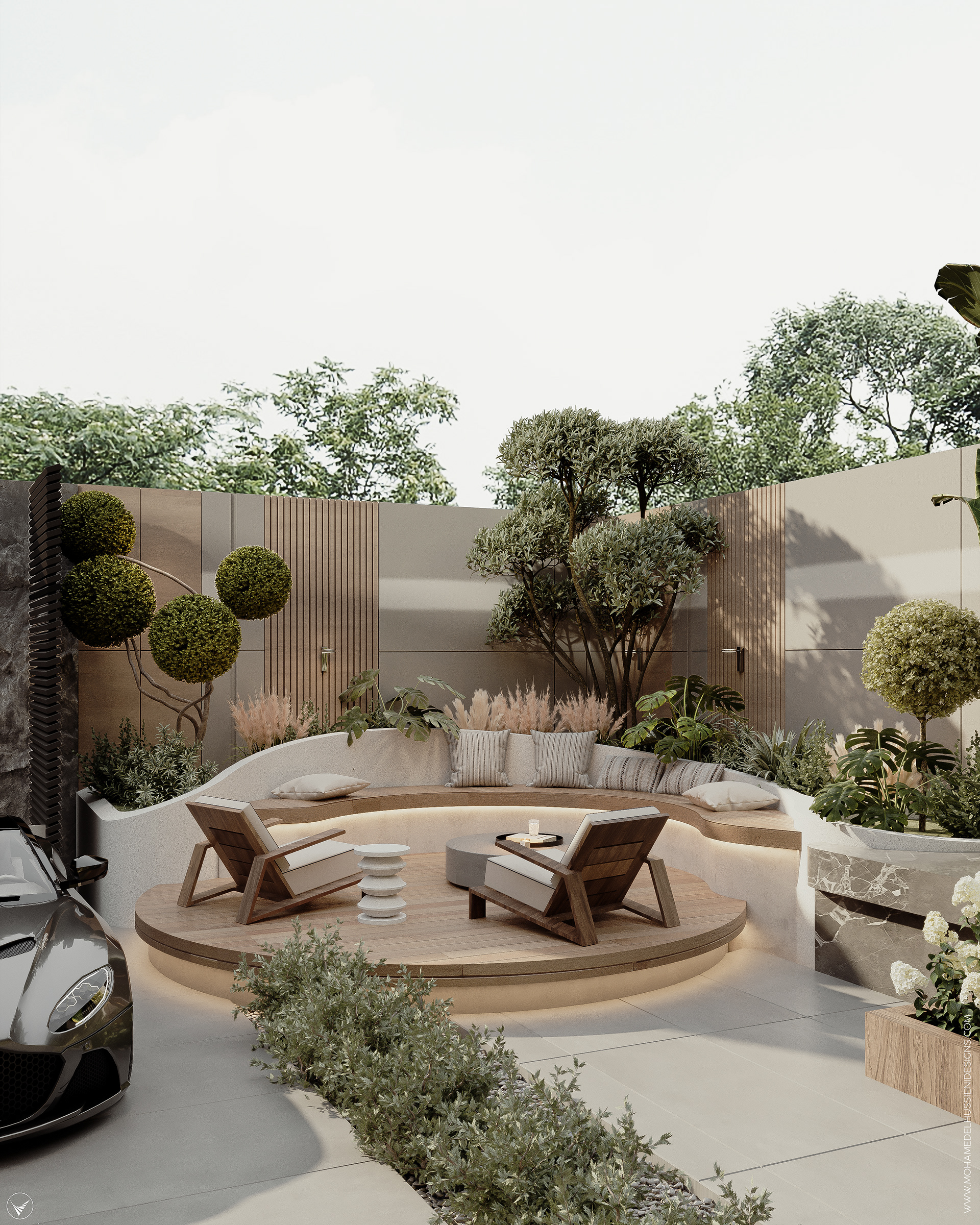 Futuristic Villa 设计丨阿联酋丨@ahmd.salim.designs-14