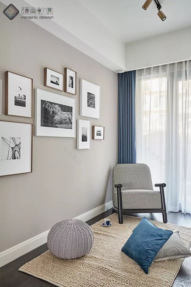 杨柳郡 120㎡简约混搭风软装改造-63