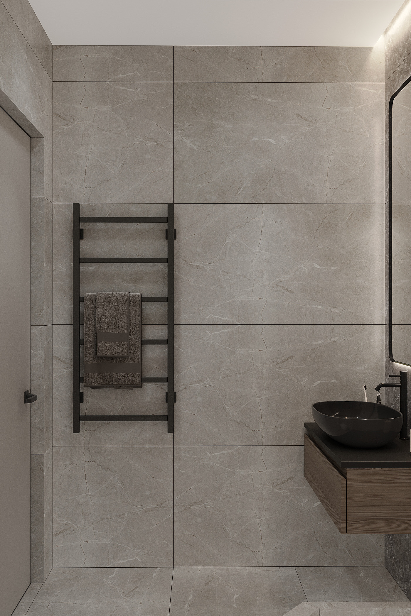 87㎡简约风住宅设计 超细腻的质感！-24