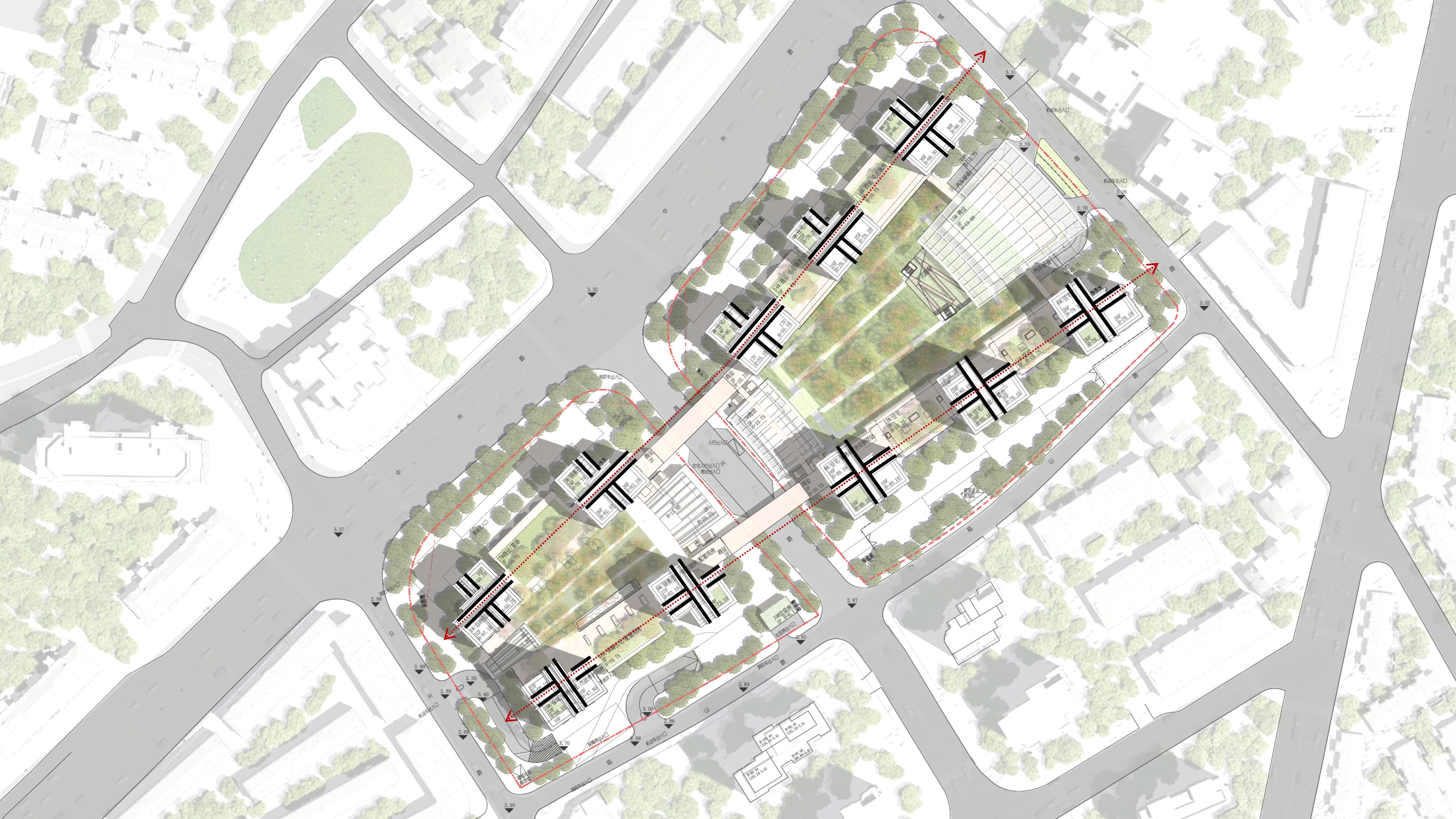 RSHP+中房建筑新作：上海中兴路一号，住宅中的高技派-2