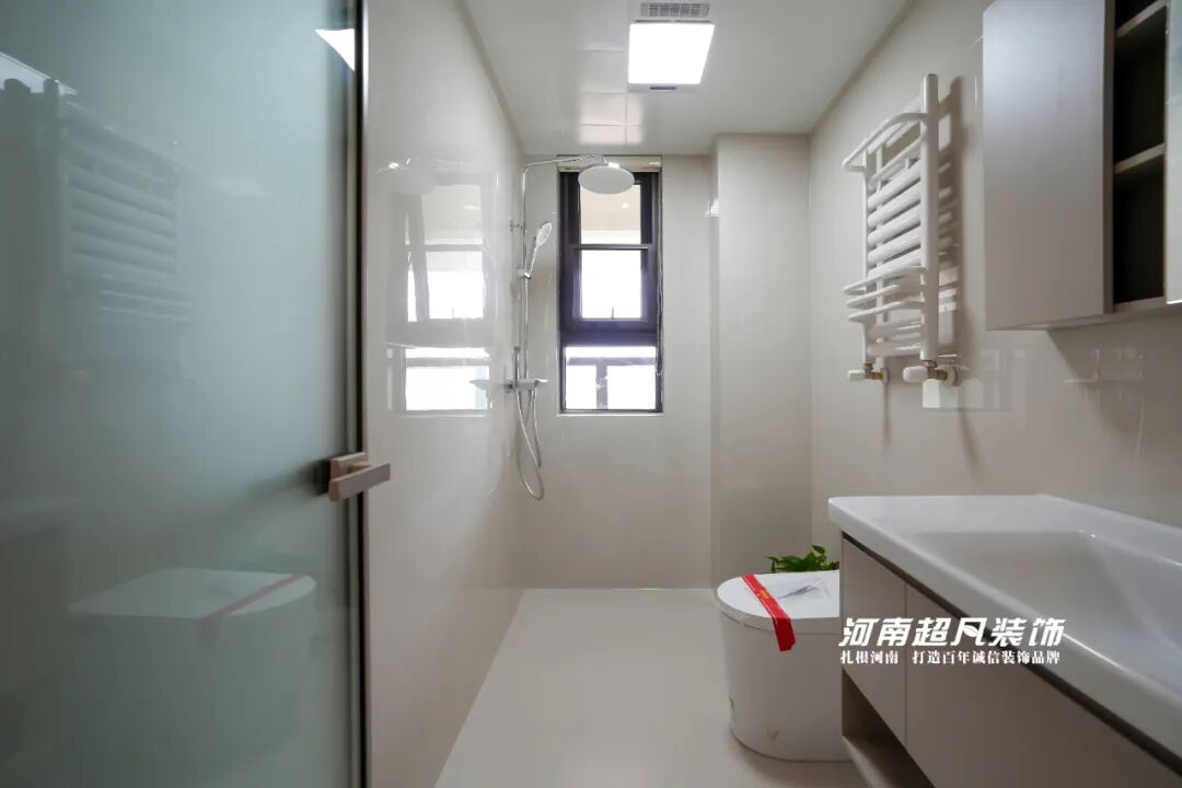 完工首发丨二七区名门橙邦·悦橙苑，124平现代风格，色彩纯粹简约大气-150