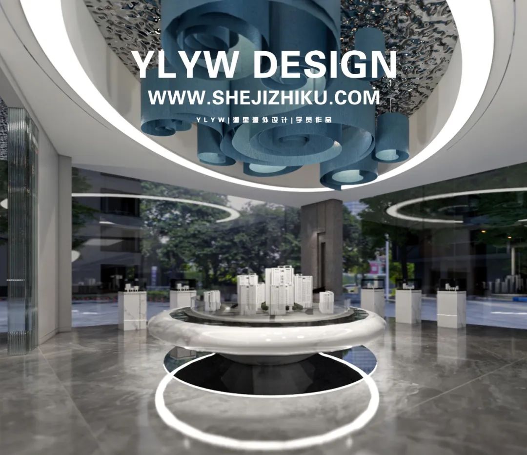 潇湘秋水 · 售楼中心室内设计丨源里源外设计-12