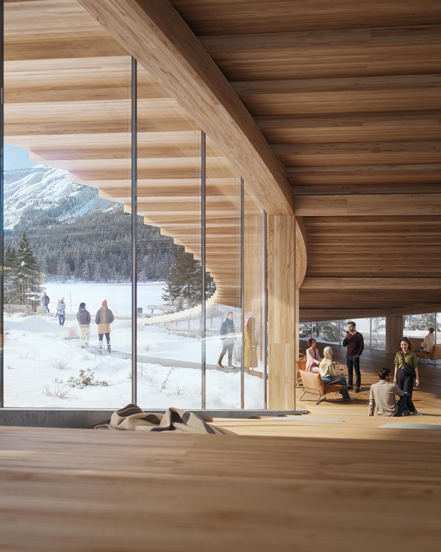 Lacum Respira圣莫里茨湖畔亭概念方案丨瑞士丨Ket Bureau-17