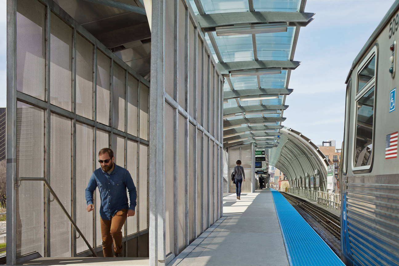 CTA Cermak-McCormick Place Station | Ross Barney Architects-21