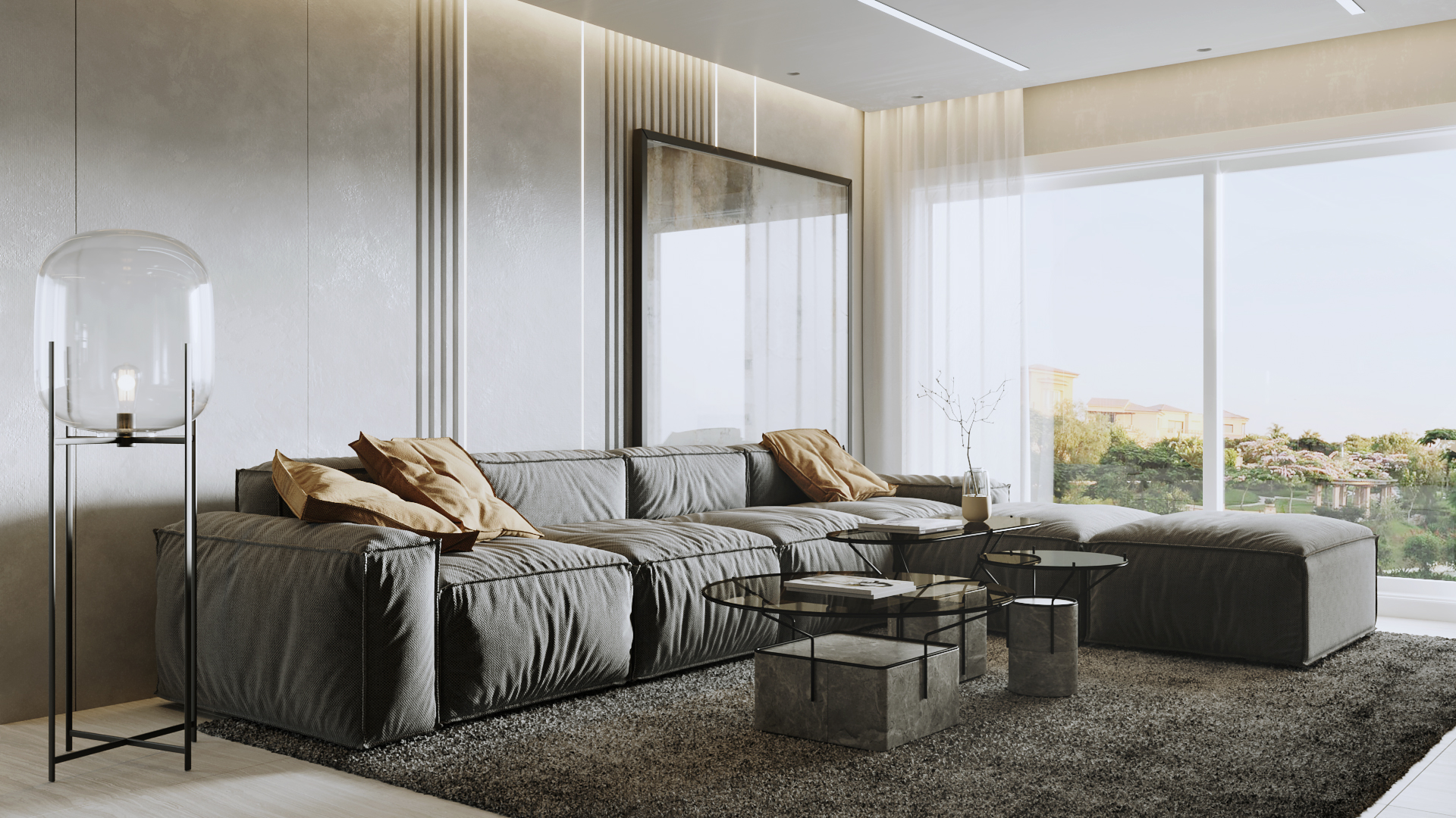 湖景小区中的别墅丨埃及开罗丨Amany Atef-106