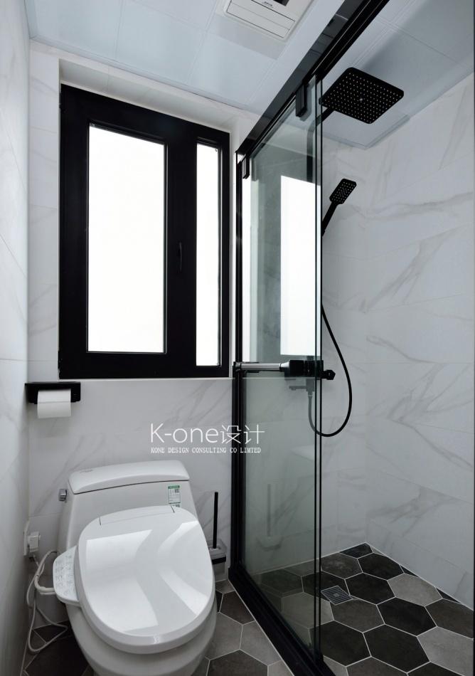 小空间大收纳 | 黑白绿的自然清新家居设计-21