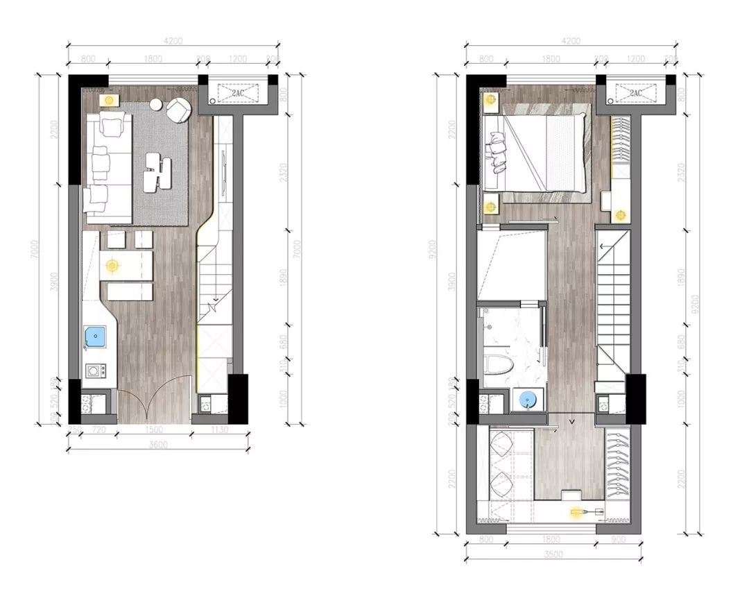 小户型大变样 | 阳光城·云谷的年轻生活空间设计-49