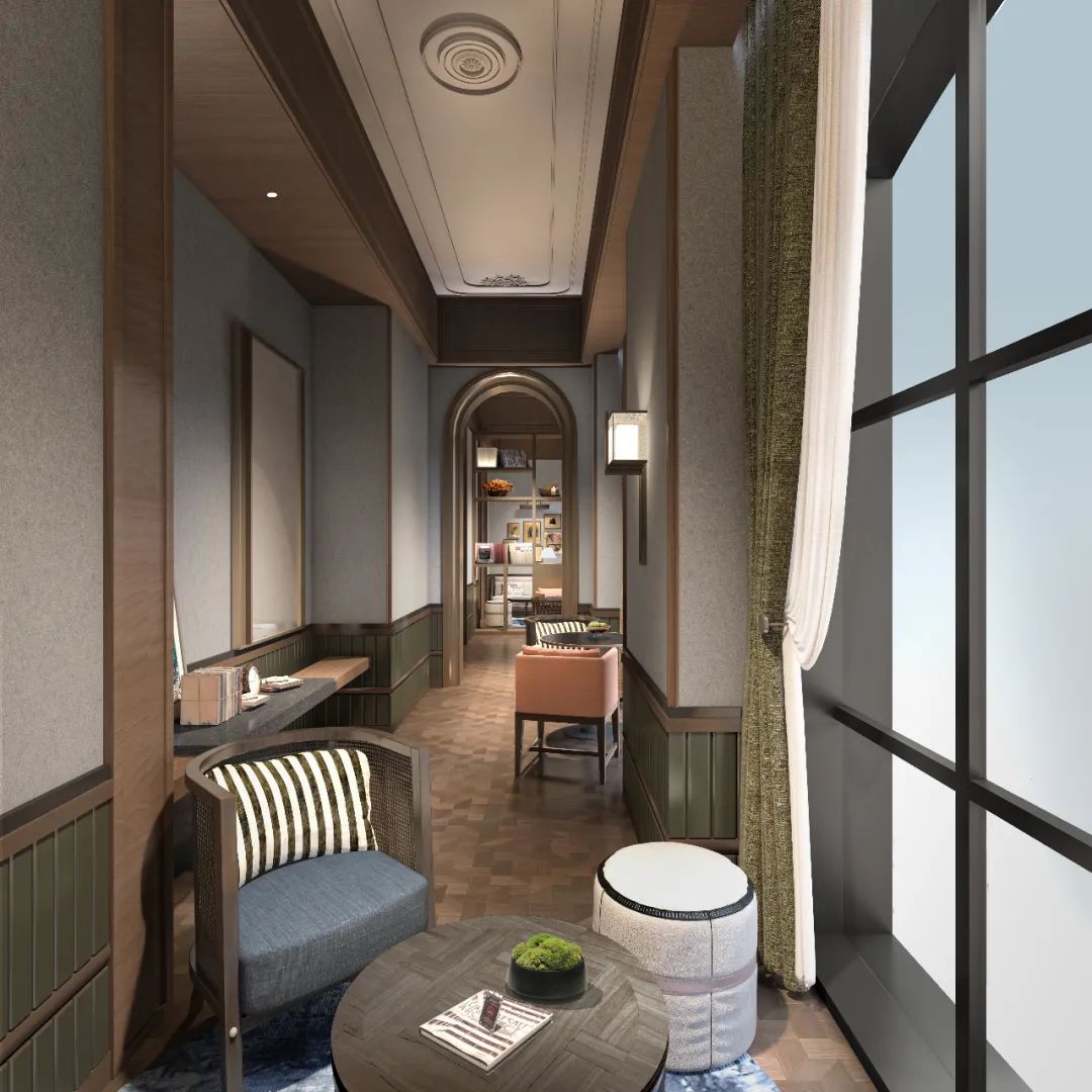 武汉汉口江滩保安洋行·漫心府丨中国武汉丨黑十设计-34