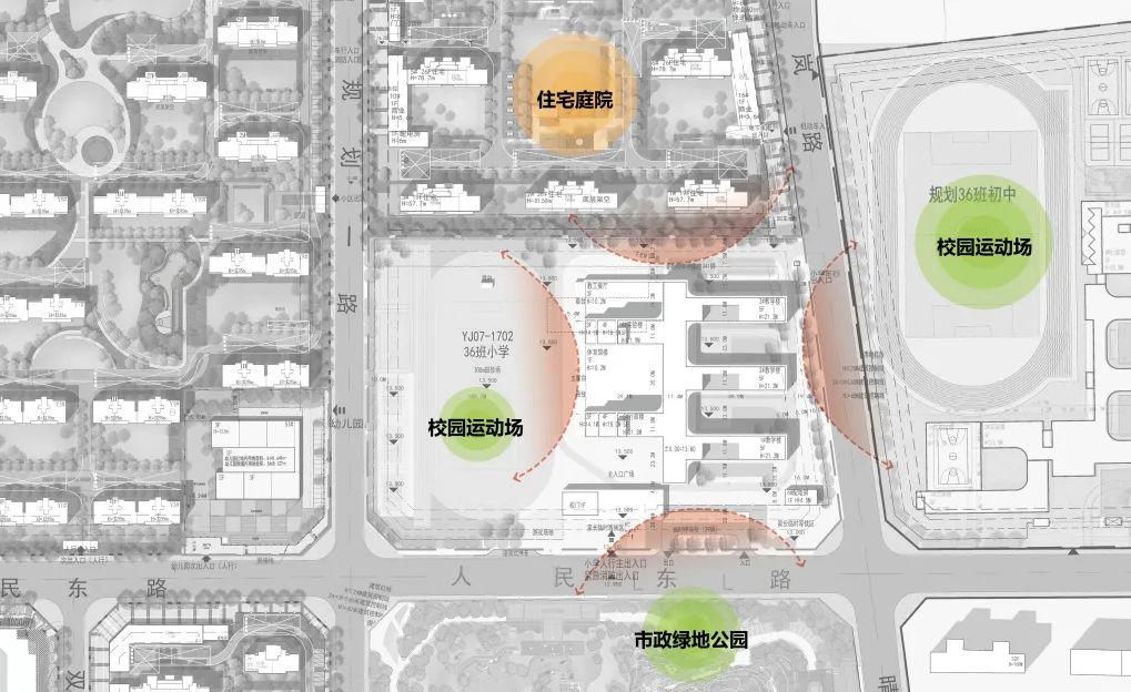 双莲寺小学丨中国安庆丨深圳市库博建筑设计事务所有限公司-21