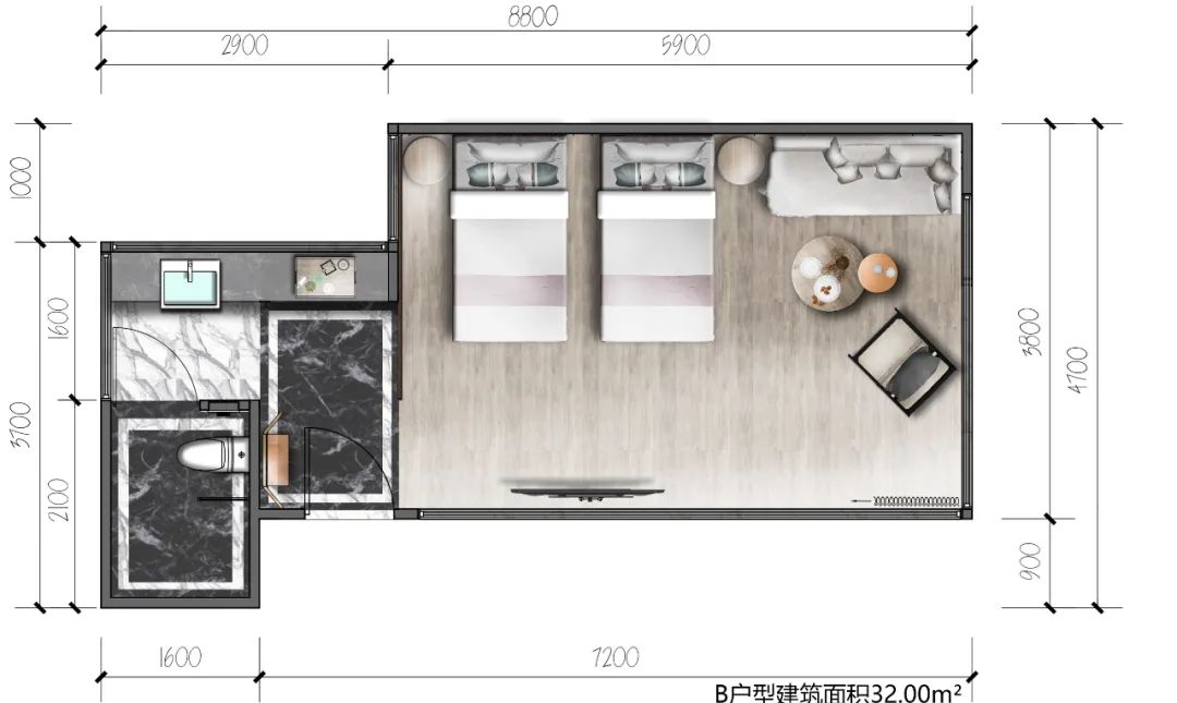 乡村度假小屋设计丨勾勾手设计网-16