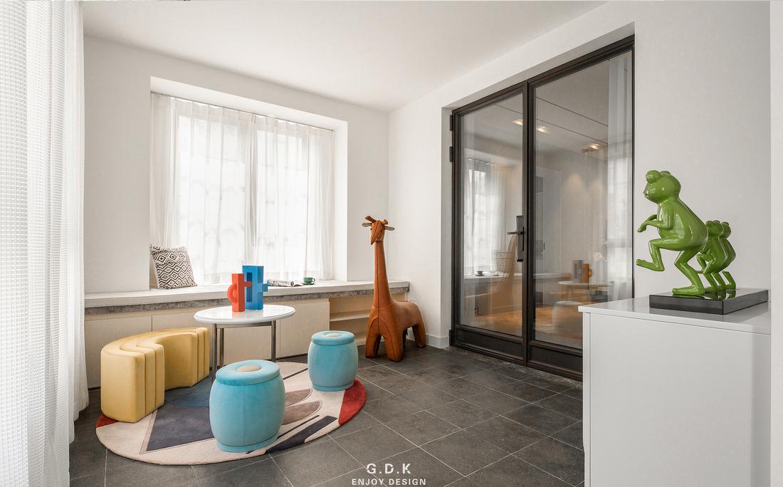 糖果色夏天 · 平层改造设计丨高迪愙设计事务所-13