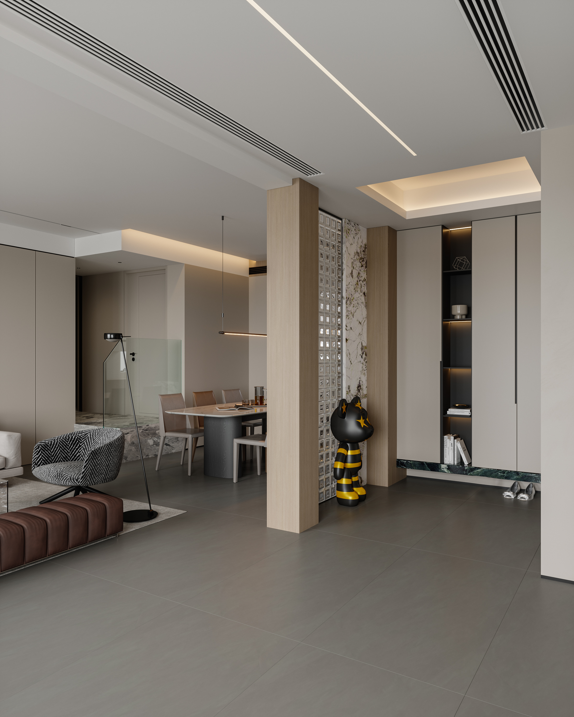 现代家居效果图案例-0