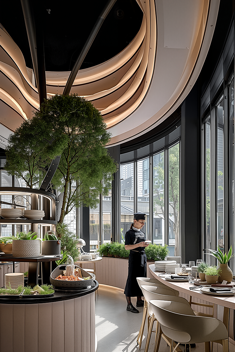 洗浴自助餐设计丨武汉品筑凌川自助餐设计研究所-11