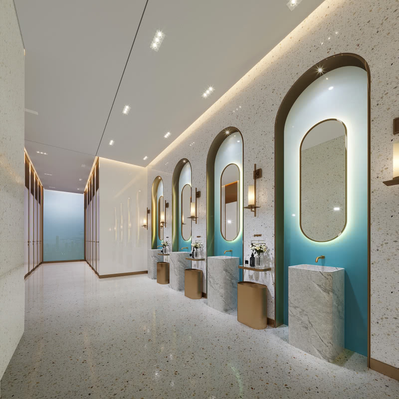 葫芦岛百大万美集团宴会厅——现代与传统交融的高端会议中心-3