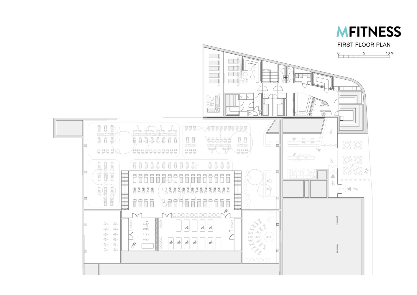 奥地利 WienerNeubstadt 市工业风健身房设计-36