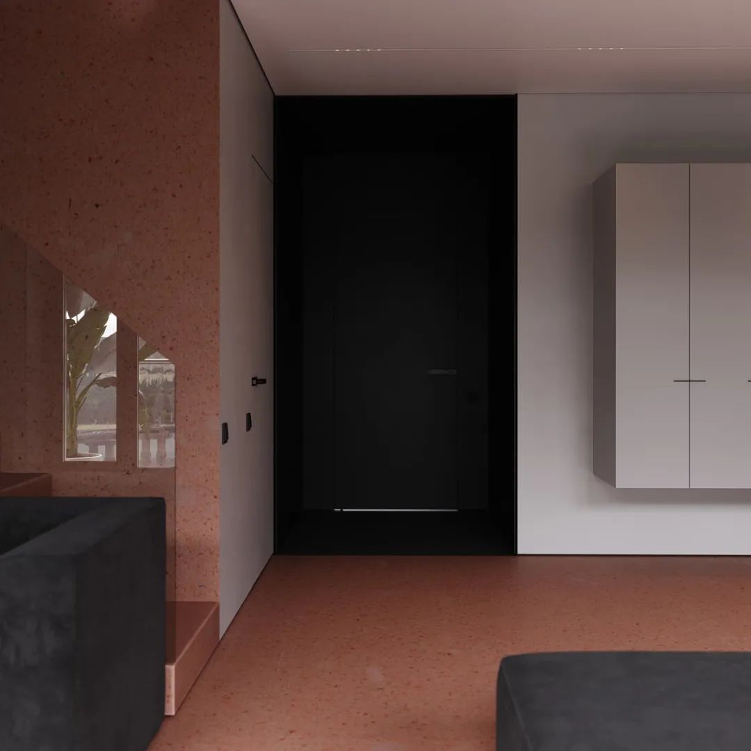 现代公寓设计中的高级灰++ 粉色运用-56