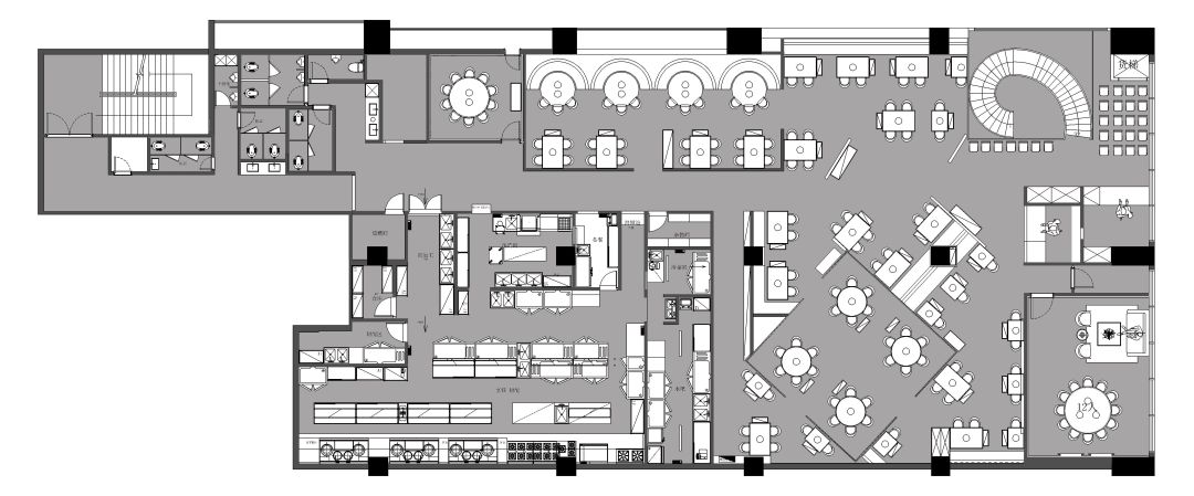 《好酒好菜吃鸡公司》 | 小空间，大气势-14