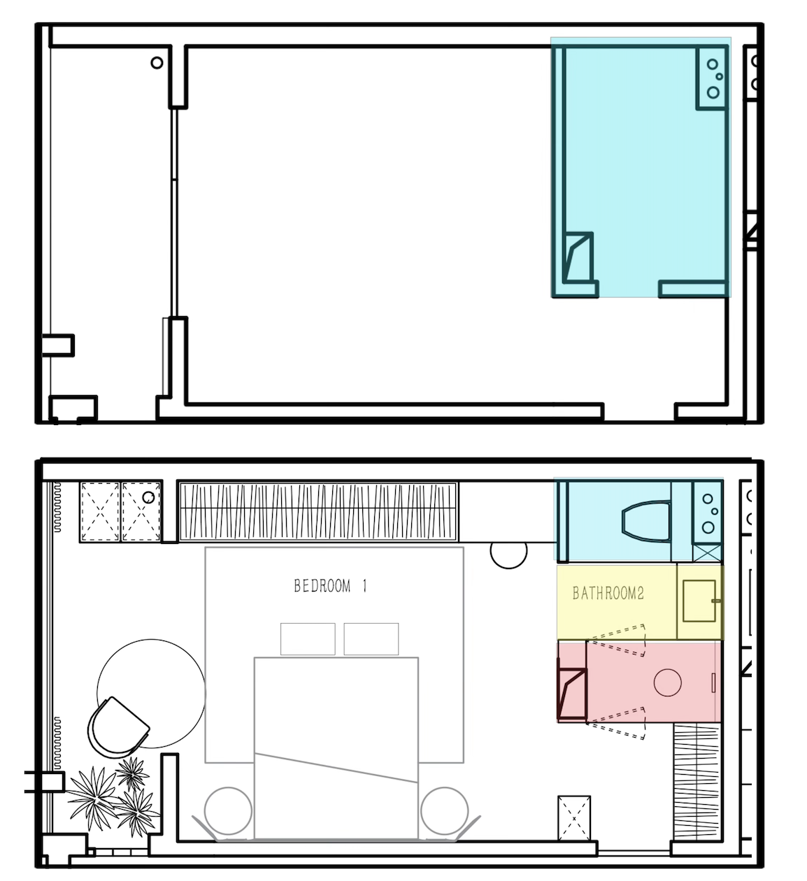 线面布局,石材联动 | 年轻人的婚房也讲究“打破重组”-34