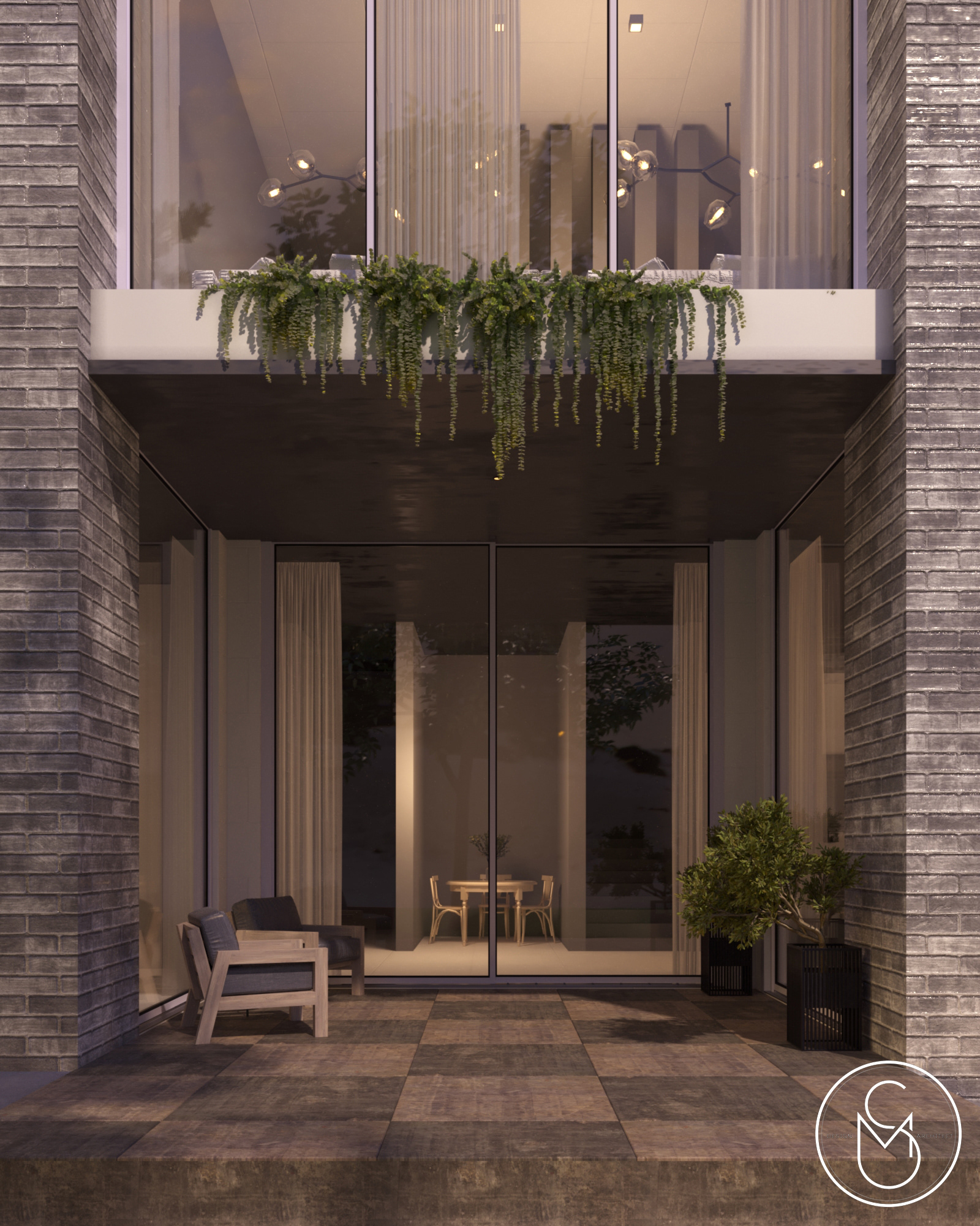 外部设计别墅-20