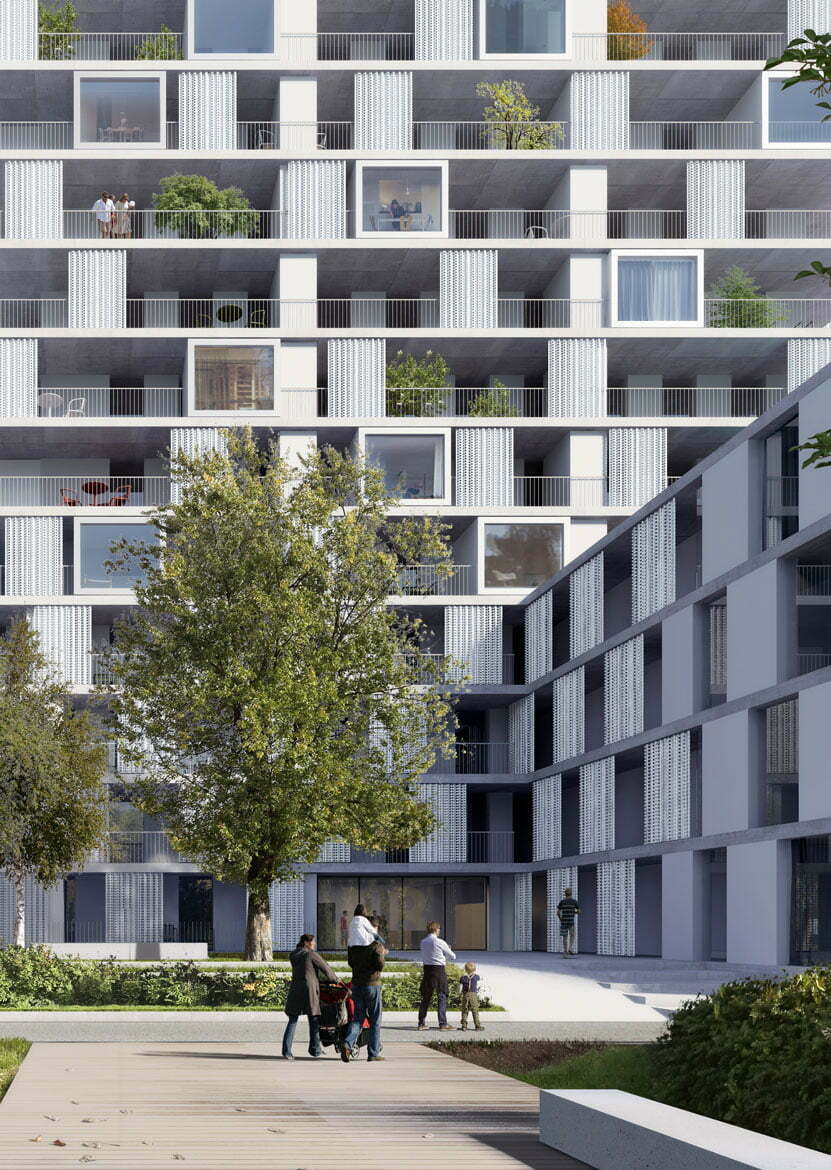 莫德然尼河滨公园住宅丨捷克丨Bevk Perović arhitekti-4