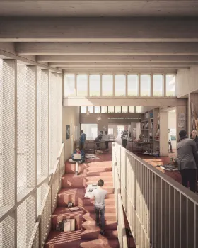 Ecole Bleue建筑项目丨法国巴黎丨Palast,Morris+Company等联合