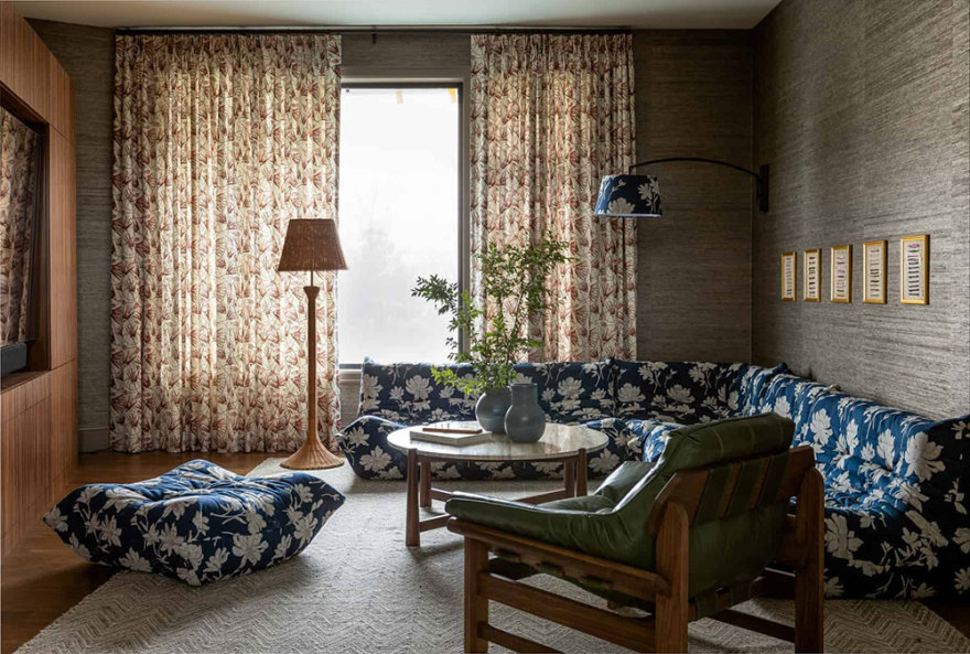 福克斯岛度假屋 | 绿色与棕色的完美融合-15