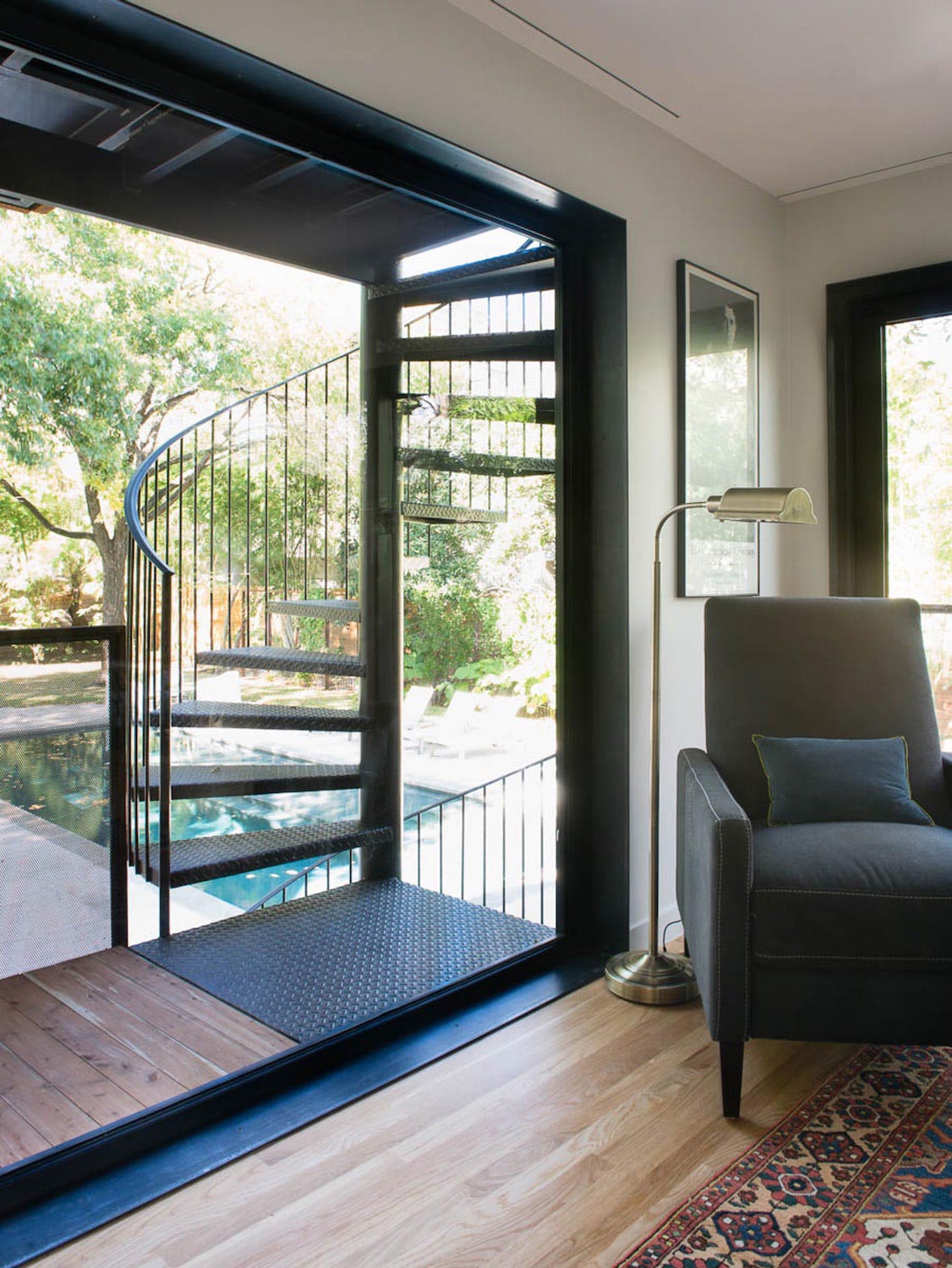 Modest, thick walled stone structure built in 1871 that sits within view of the castle on the hill   CAANdesign  Architecture and home design blog-18