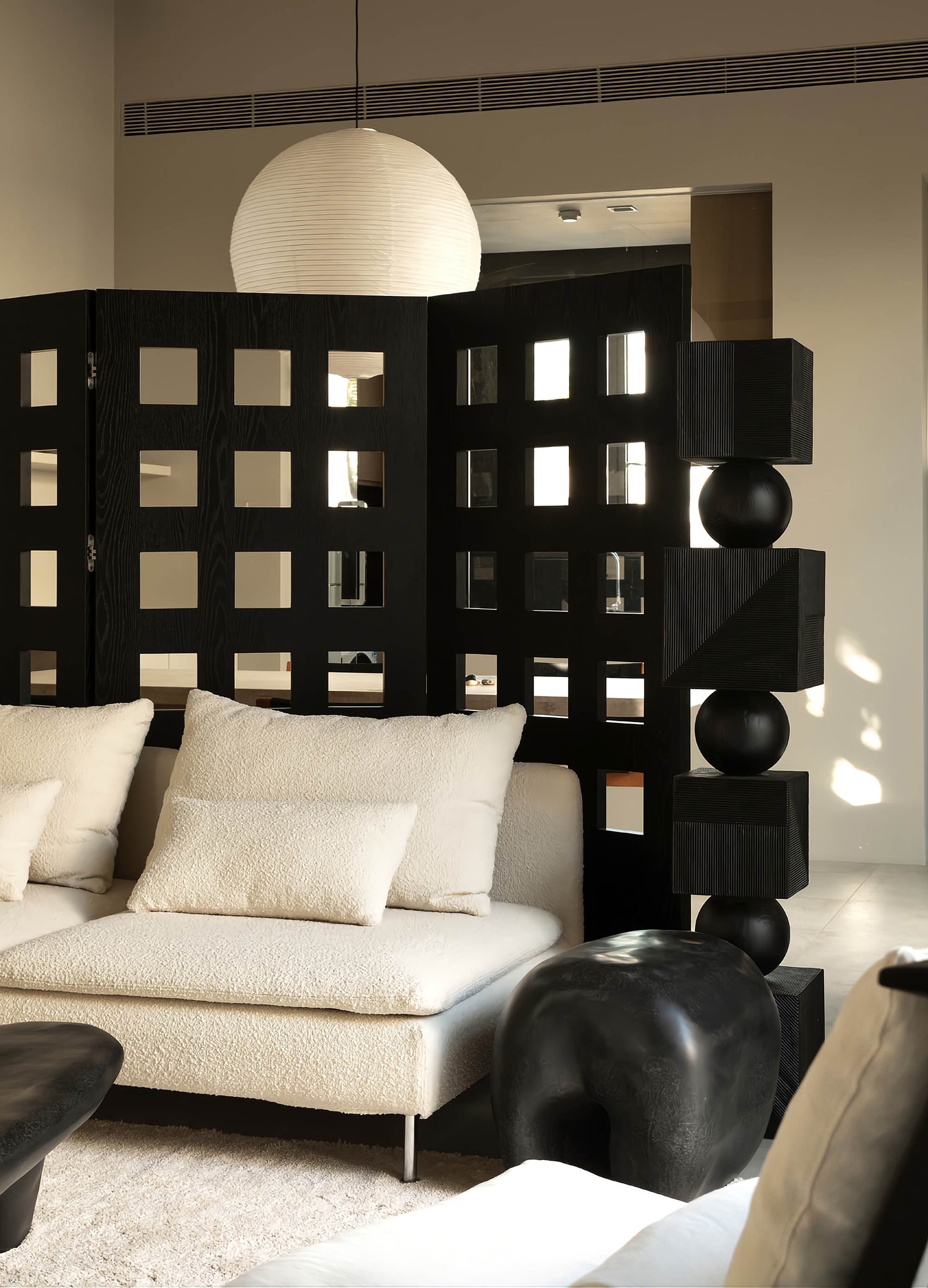 米色中古风的家丨中国河北丨NOTHING DESIGN-10