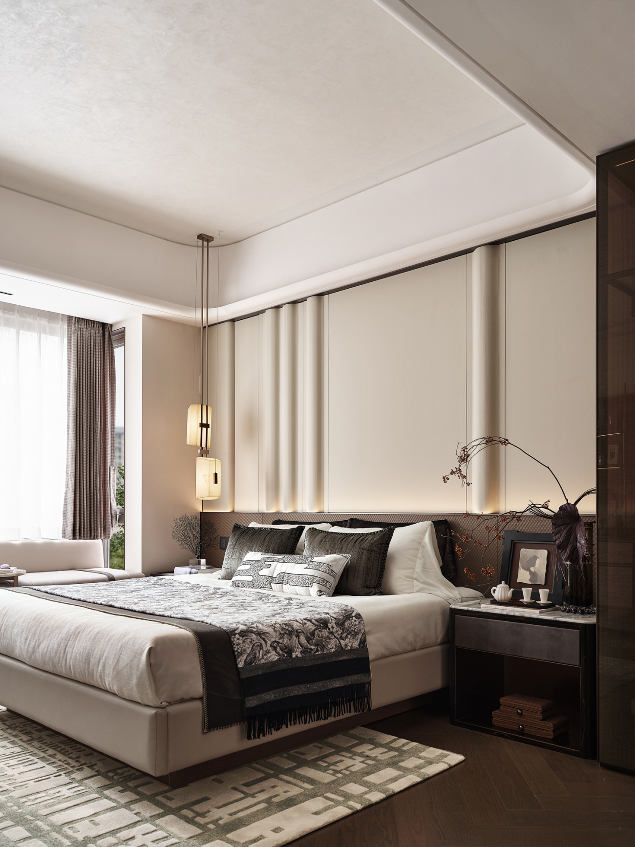 佛山万科世纪灯湖瑧府样板间丨中国佛山丨IF DSIGN 羽果设计-30