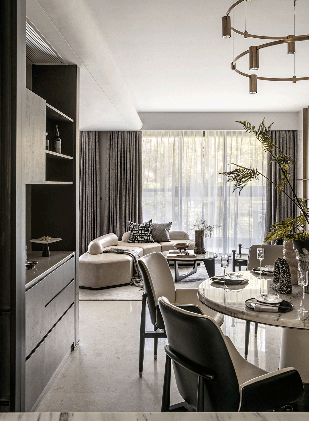 广州越秀·星航 141㎡样板房丨中国广州丨广州安研室内设计咨询有限公司-15