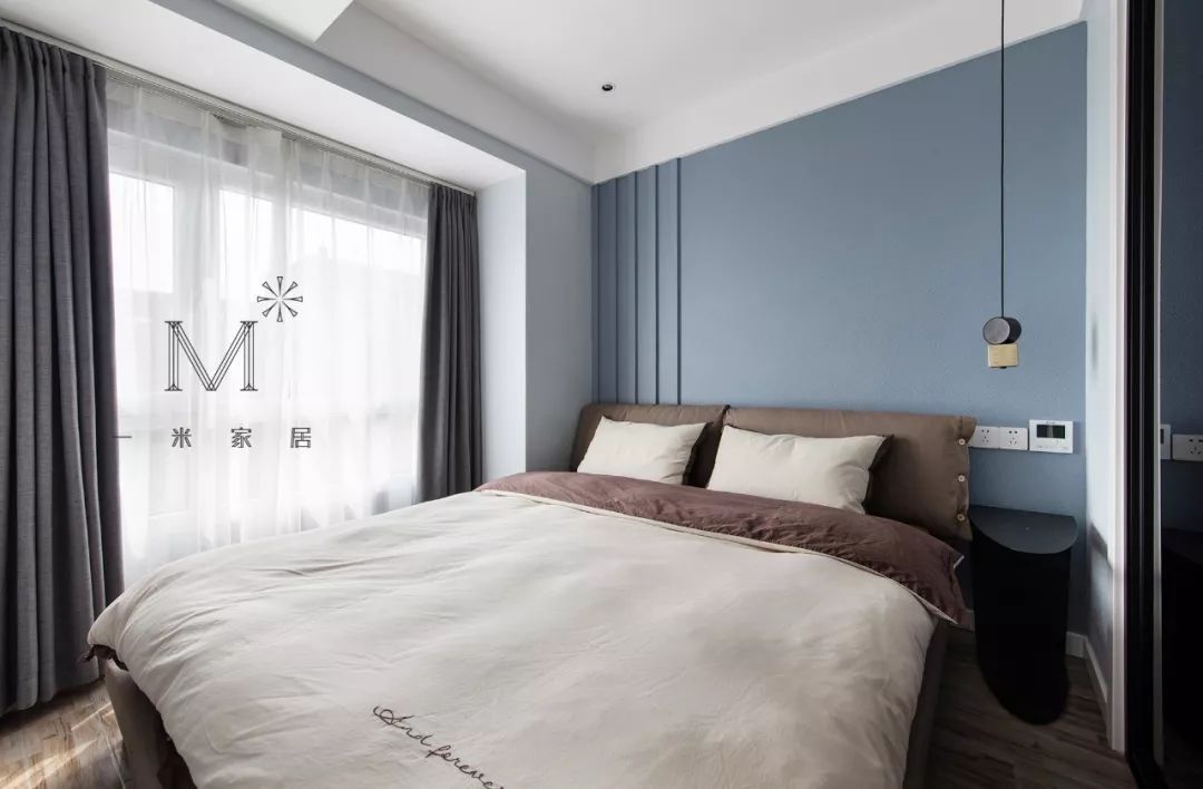 常州 89 平现代婚房，裸感水泥漆打造个性温暖空间-34