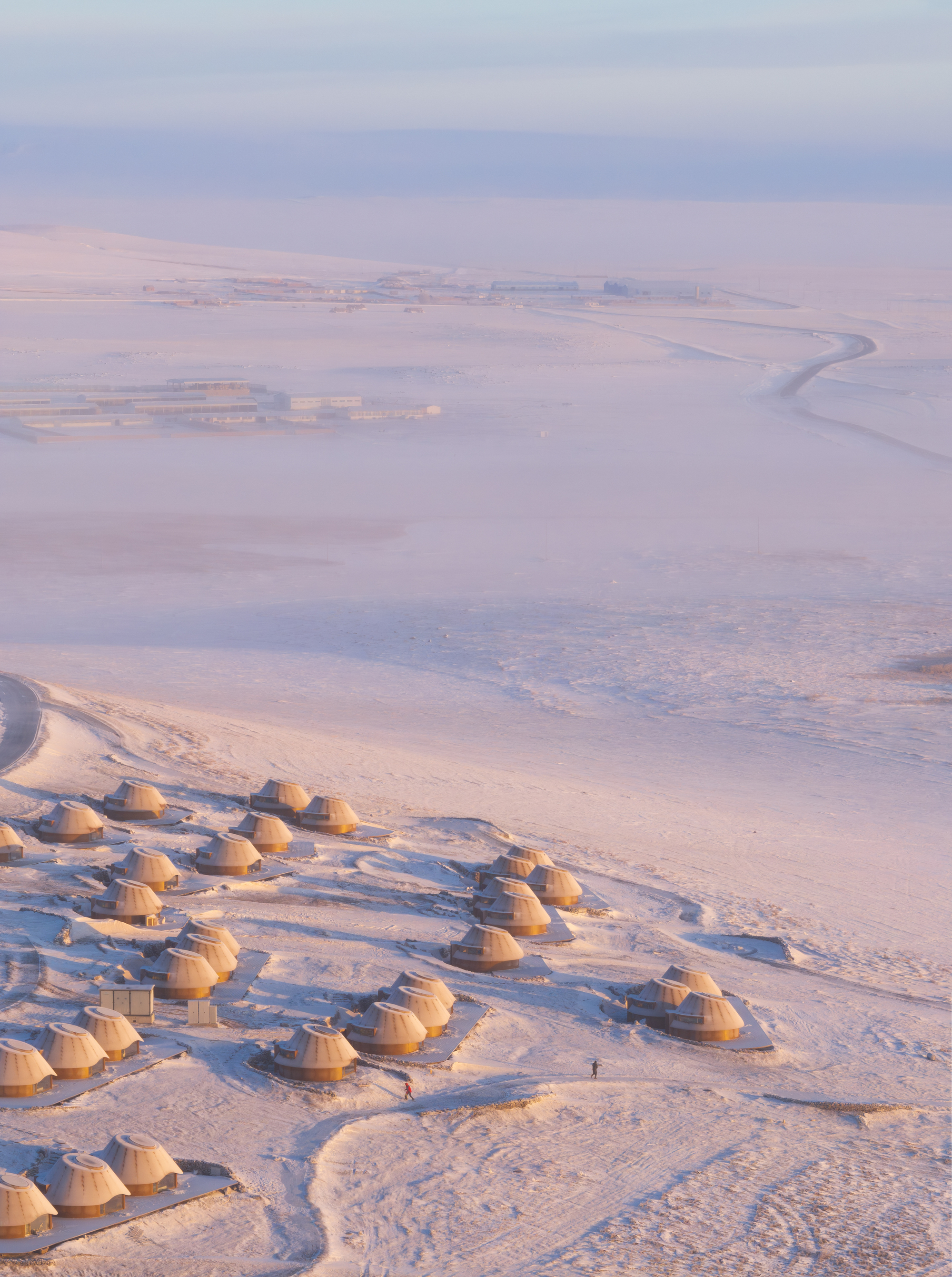 抵达大厅酒店内的火山丨中国锡林郭勒丨PLAT ASIA-46