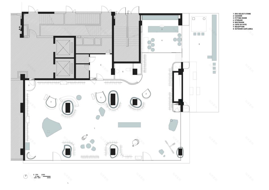 中国海宁DEARSOCUTE 买手店(2020)(say architects)设计-42