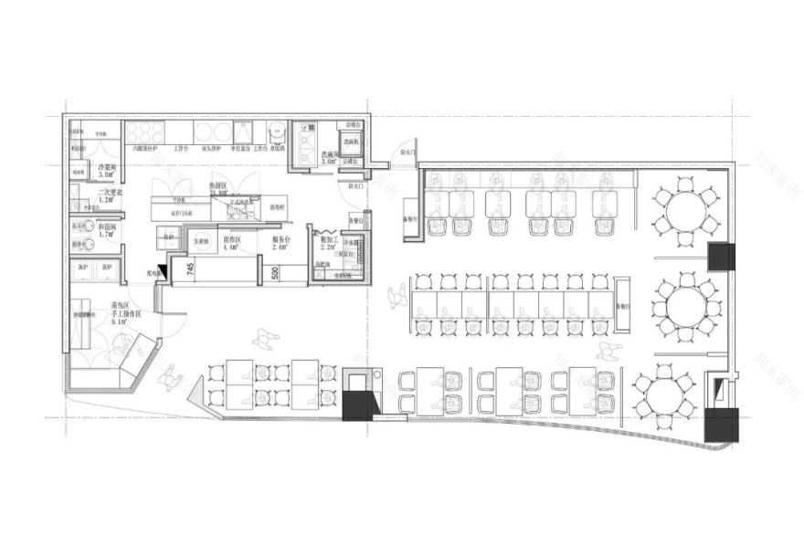 苏州"一城半点" | 古法研制,点心工坊的室内设计演绎-47