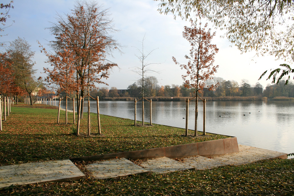 柏林施潘道滨湖公园Uferpark Eiswerder Berlin Spandau-3