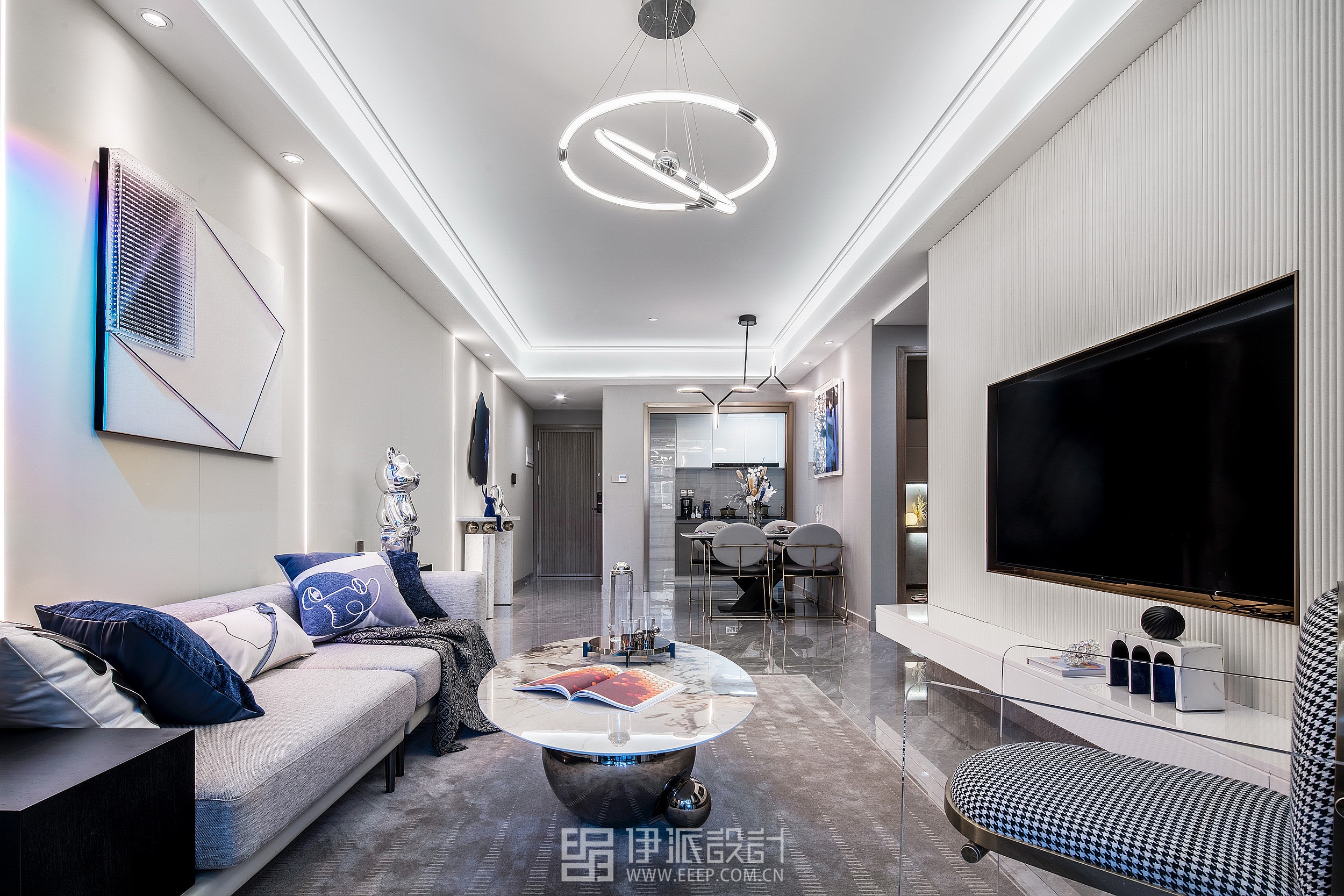 珠海世荣景峰广场（三期）精装样板房设计丨中国珠海丨深圳市伊派室内设计有限公司-41