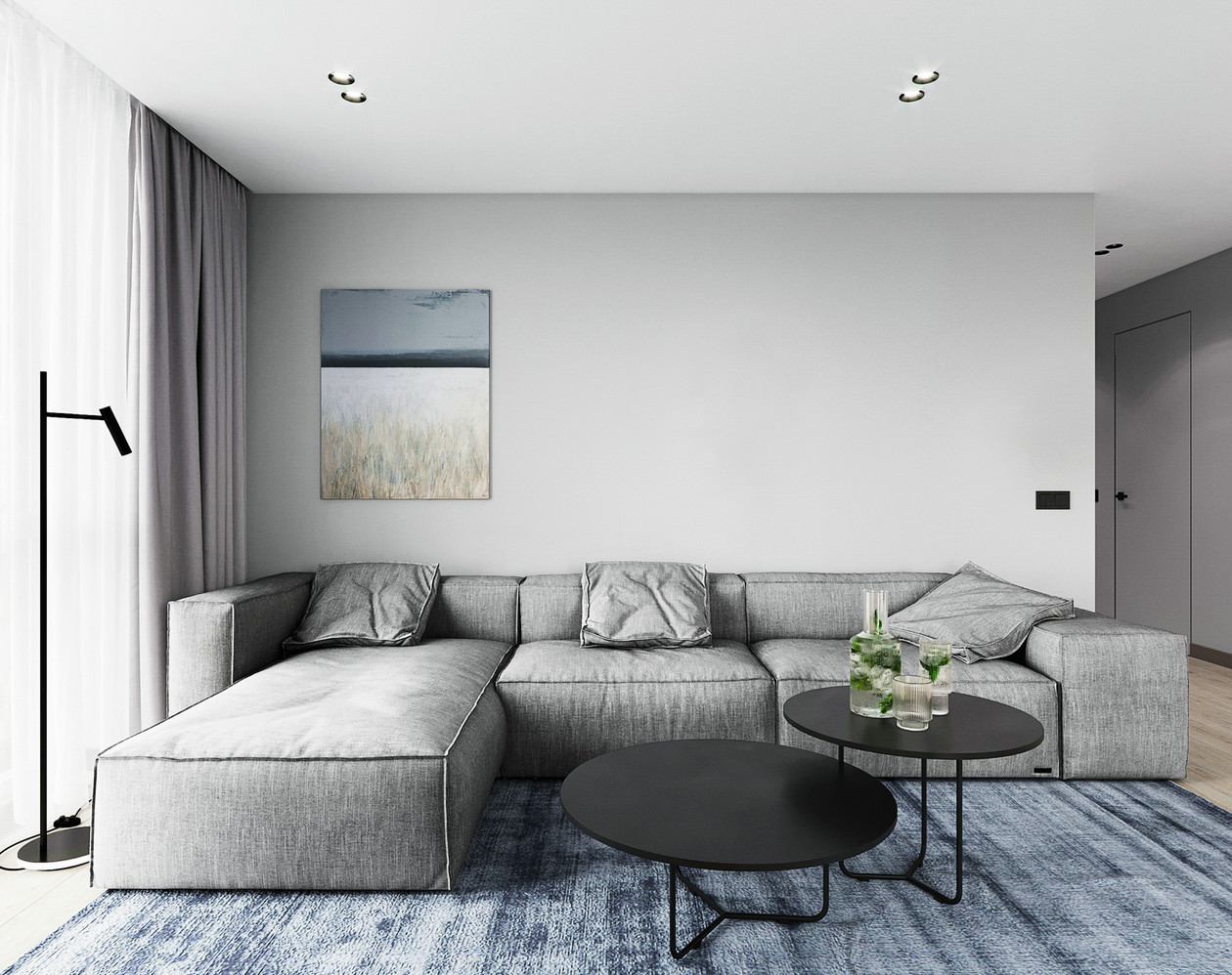 现代简约平层设计典范 · 洛杉矶“星光大道”公寓丨美国洛杉矶-3