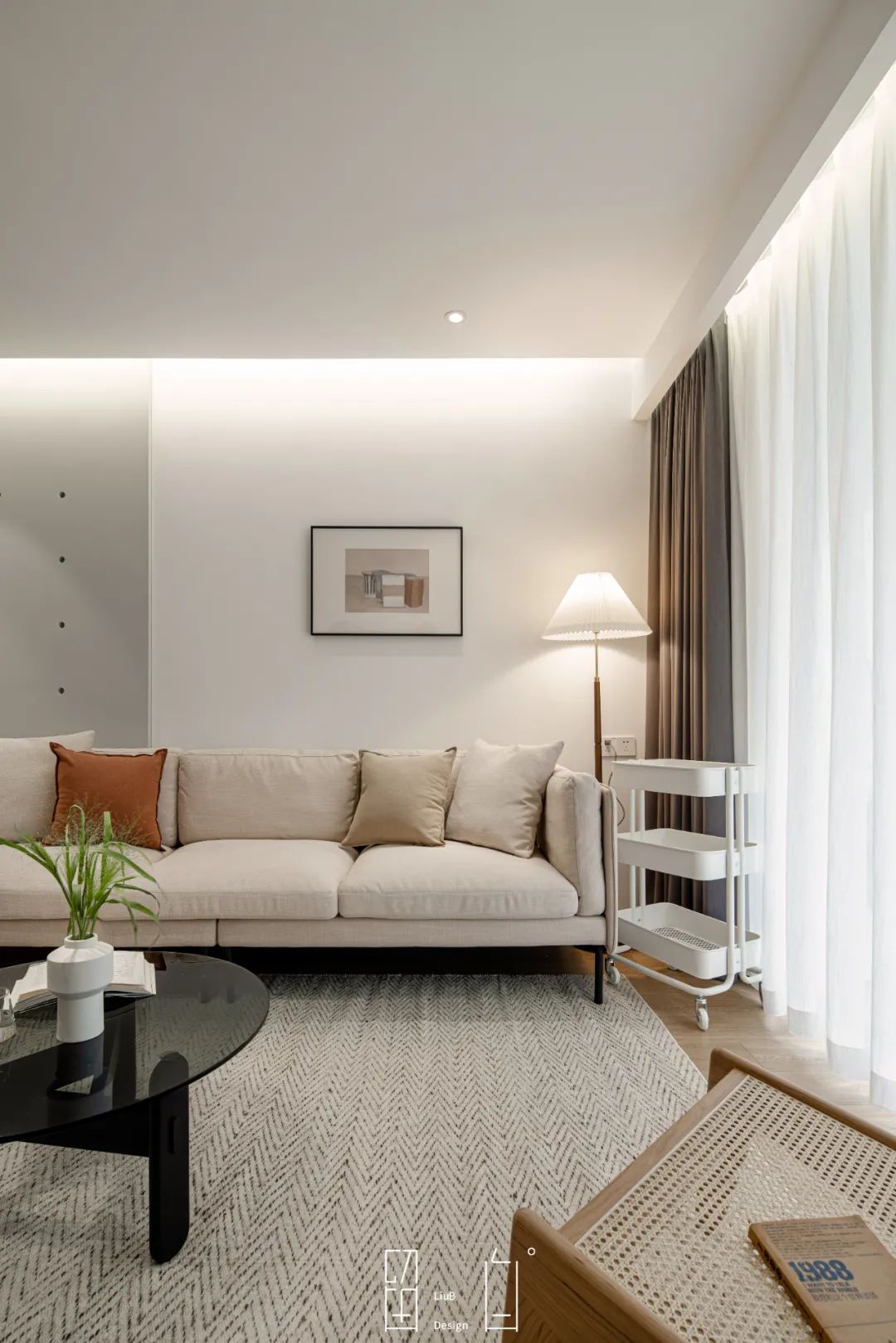 暖洋留白 · 爱情与空间的温馨邂逅丨留白室内设计-15