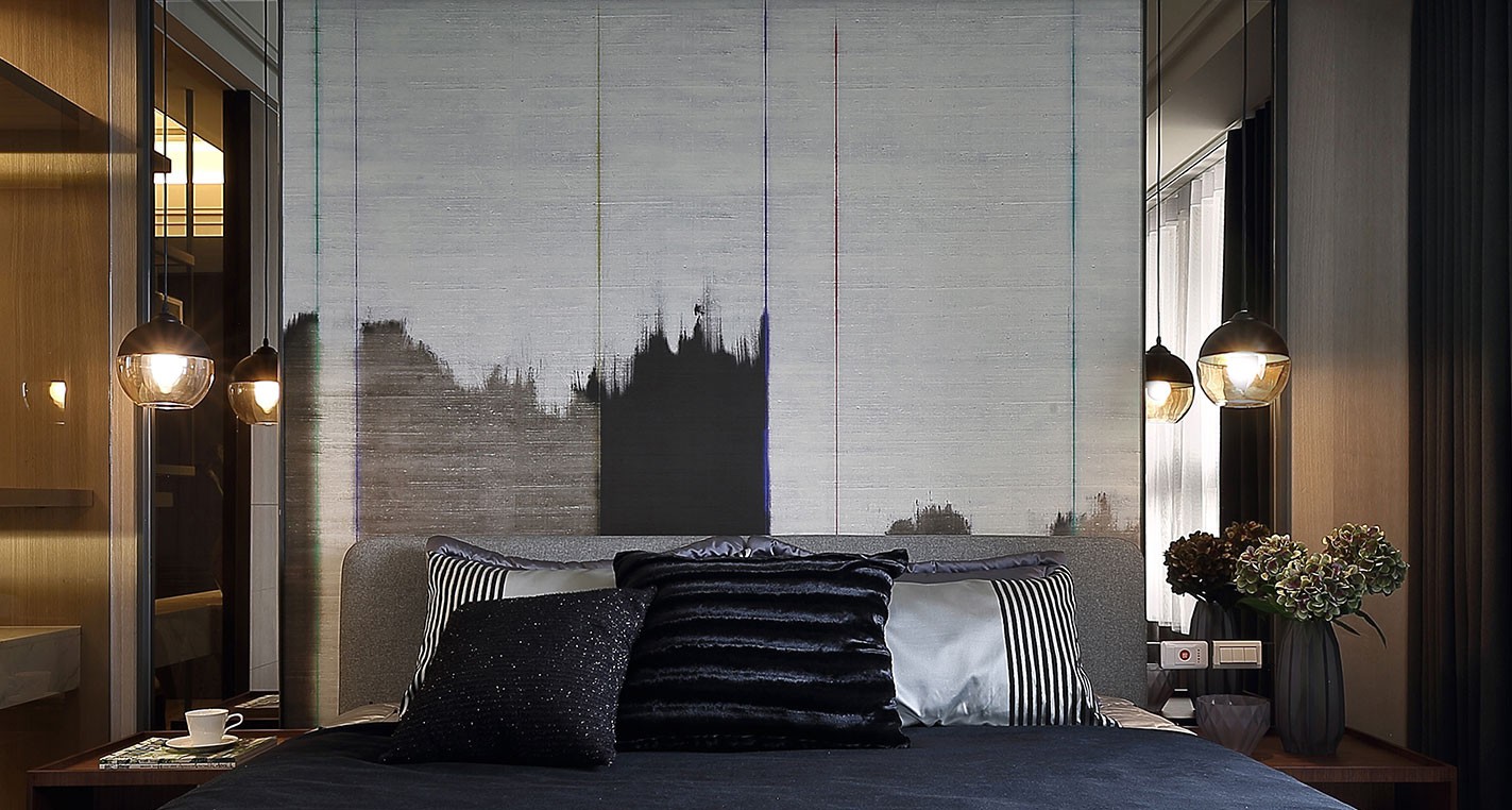 “隐藏”与“探知”——现代简约住宅  张清平-11