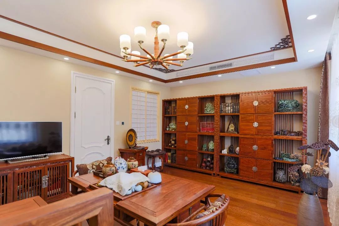 香湖 35#奢美式,高建君打造和谐居家的艺术空间-56