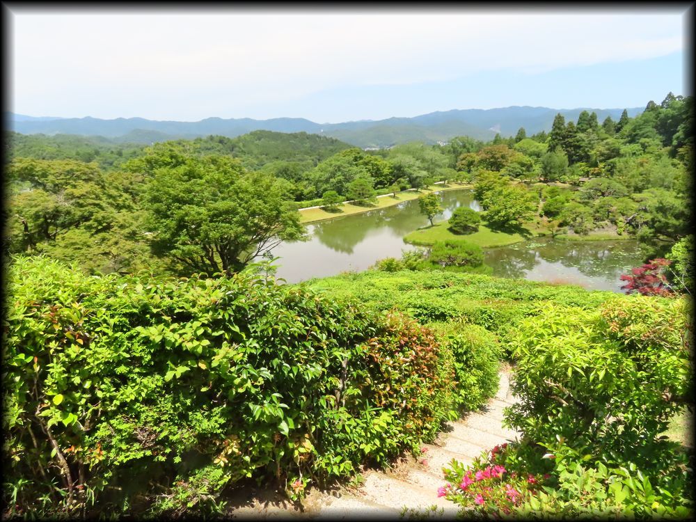 修学院离宫上离宫,隣雲亭与浴龍池-5